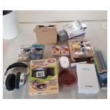 Headphones,  stickers,  as seen on TV items