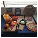 Autumn & Halloween decor group