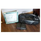 2 Clocks and Sony boom box