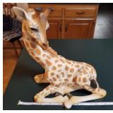Giraffe figurine 9" tall.