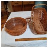 2 Longaberger baskets