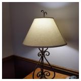 Cast iron table lamp