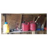 Gas Cans, Extension Cord, & Miscellaneous