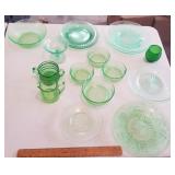 Green depression,  16 pieces