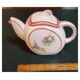 Hand painted tea pot