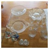 Crystal Glassware, 14 pieces