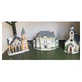 3 Christmas buildings