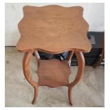 Vintage  oak plant stand