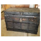 Large antique trunk