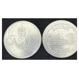 Vintage Casino Gaming Tokens