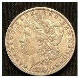 Silver 1879 Morgan Dollar