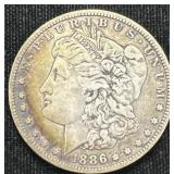 1886-o Morgan Silver Dollar