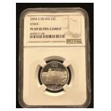 Silver 2004-s Iowa Pf69 Ultra Cameo Quarter