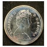 Silver 1981 Canadian Comm Proof Dollar