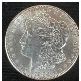 Silver 1889 Morgan Dollar