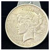 1923-d Silver Peace Dollar