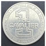 1986 $1 The Cavalier Gaming Token, Las Vegas