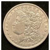 Silver 1900-o Morgan Dollar