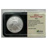 2001 American Silver Eagle Unc