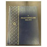 Whitman Peace Dollar Book (no Coins)