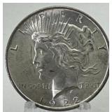 1922 Silver Peace Dollar Nice Luster
