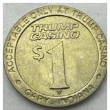 $1 Gaming Token, Trump Casino, Gary, Indiana