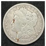 Silver 1883-cc (carson City) Morgan Dollar