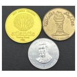 Vintage Tokens, Casino, Game, Ice Cream