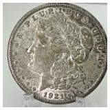 1921 Morgan Silver Dollar