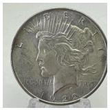 1922 Silver Peace Dollar
