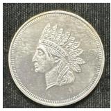 Vintage .999 1oz Silver Round Indian Head