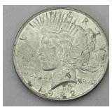 1922 Silver Peace Dollar