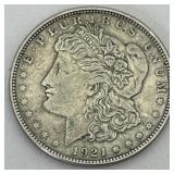 1921-d Morgan Silver Dollar