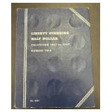 Whitman Liberty Standing Half Dollar (no Coins)