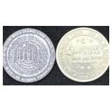 Vintage Casino Gaming Tokens