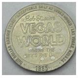 1985 Bob Stupak Vegas World $1 Gaming Token