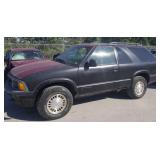 1997 GMC JIMMY SPORTS UTILITY BLACK