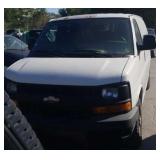 2005 CHEVROLET EXPRESS VAN WHITE