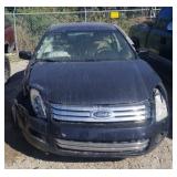 2008 FORD FUSION 4 DOOR BLACK