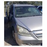 2007 HONDA ODYSSEY VAN SILVER