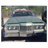 1972 FORD LTD 4 DOOR GREEN