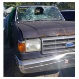 1989 FORD F250 PICK UP BLUE