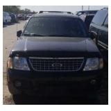 2003 FORD EXPLORER SPORTS UTILITY BLACK