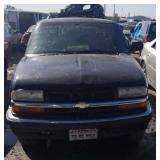 2000 CHEVROLET BLAZER SPORTS UTILITY BLACK