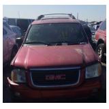 2003 GMC ENVOY XL SPORTS UTILITY RED