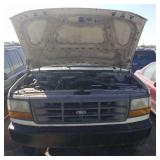 1994 FORD F250 PICK UP WHITE