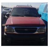 1999 FORD EXPLORER SPORTS UTILITY RED