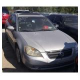 2003 NISSAN ALTIMA 4 DOOR SILVER