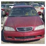 2001 ACURA TL 4 DOOR RED