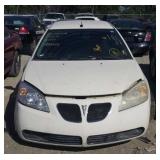 2008 PONTIAC G6 4 DOOR WHITE